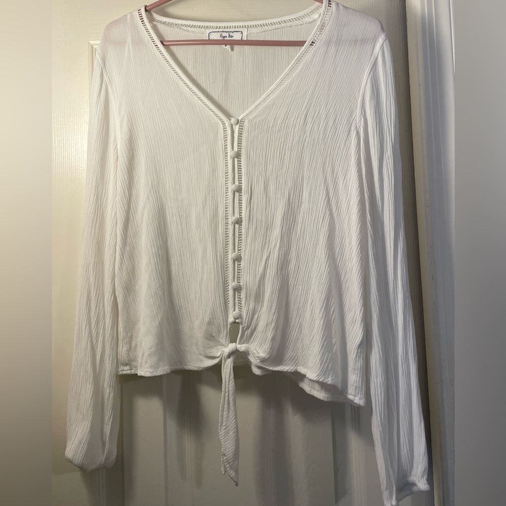 Hippie Rose tie button down.